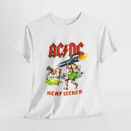 New 1988 ACDC Heat Seeker World Tour Rock Concert T-Shirt Size USA
