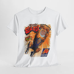 White Basketball Phoenix Suns Vintage 90s T-Shirt S-4XL