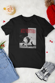 Ace Ventura Pet Detective Football Stance In Tutu T-shirt
