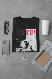 Ace Ventura Pet Detective Football Stance In Tutu T-shirt