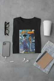 Afro Samurai And Black Dynamite Comic Book T-shirt